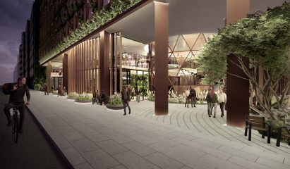 Citicape House with Europe's largest green wall in London by Sheppard Robson