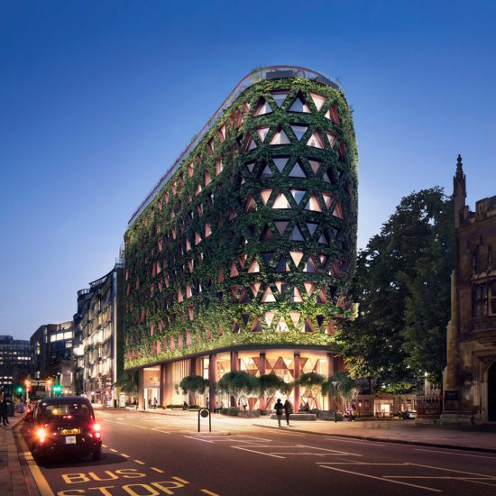 Citicape House with Europe's largest green wall in London by Sheppard Robson