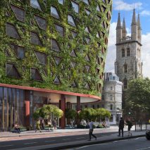 Citicape House with Europe's largest green wall in London by Sheppard Robson