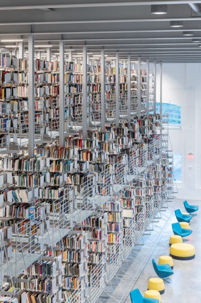 Cornell Fine Arts Library by Wolfgang Tschapeller