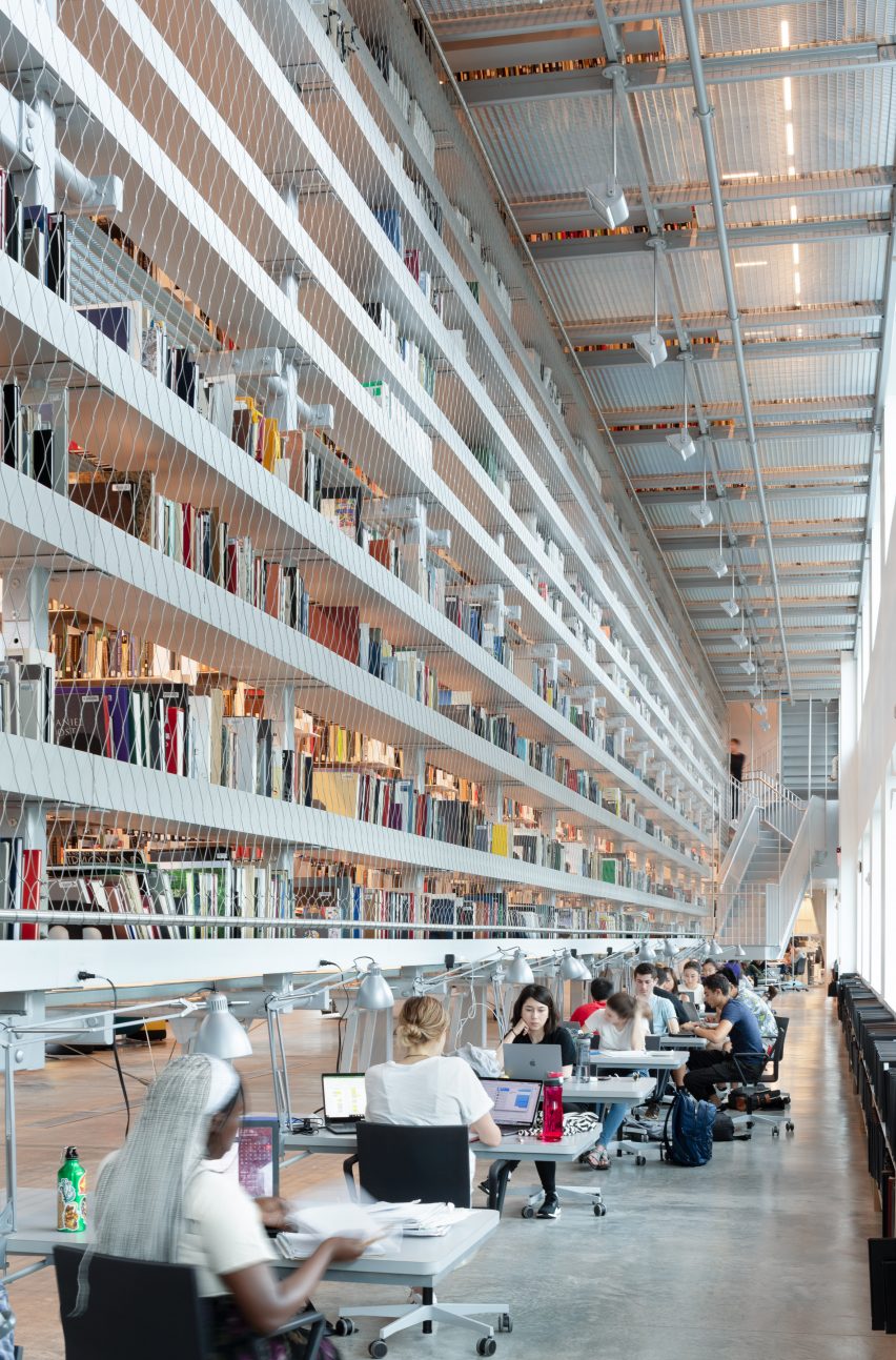 Cornell Fine Arts Library by Wolfgang Tschapeller