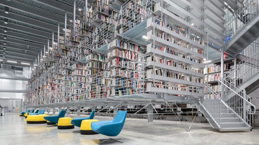Cornell Fine Arts Library by Wolfgang Tschapeller