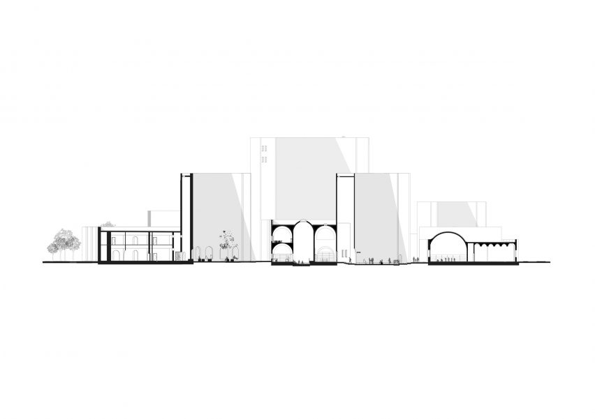 Niamey cultural centre by Mariam Kamara's studio Atelier Masomi in Niger
