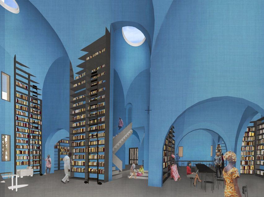 Niamey cultural centre by Mariam Kamara's studio Atelier Masomi in Niger