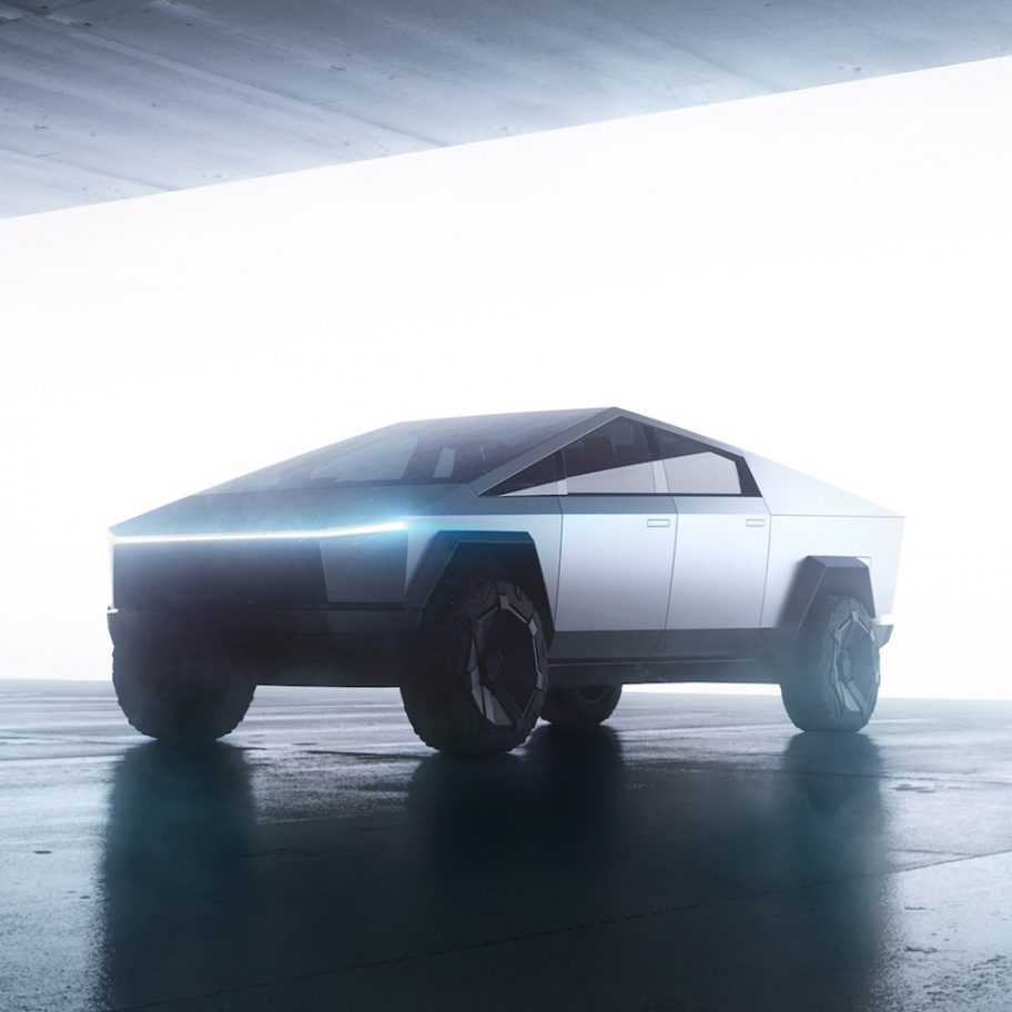 Cybertruck Tesla electric pickup truck