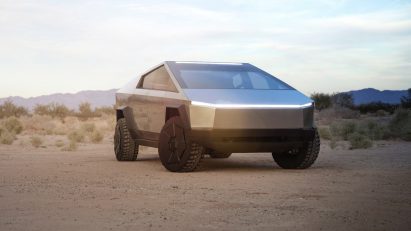 Cybertruck Tesla electric pickup truck