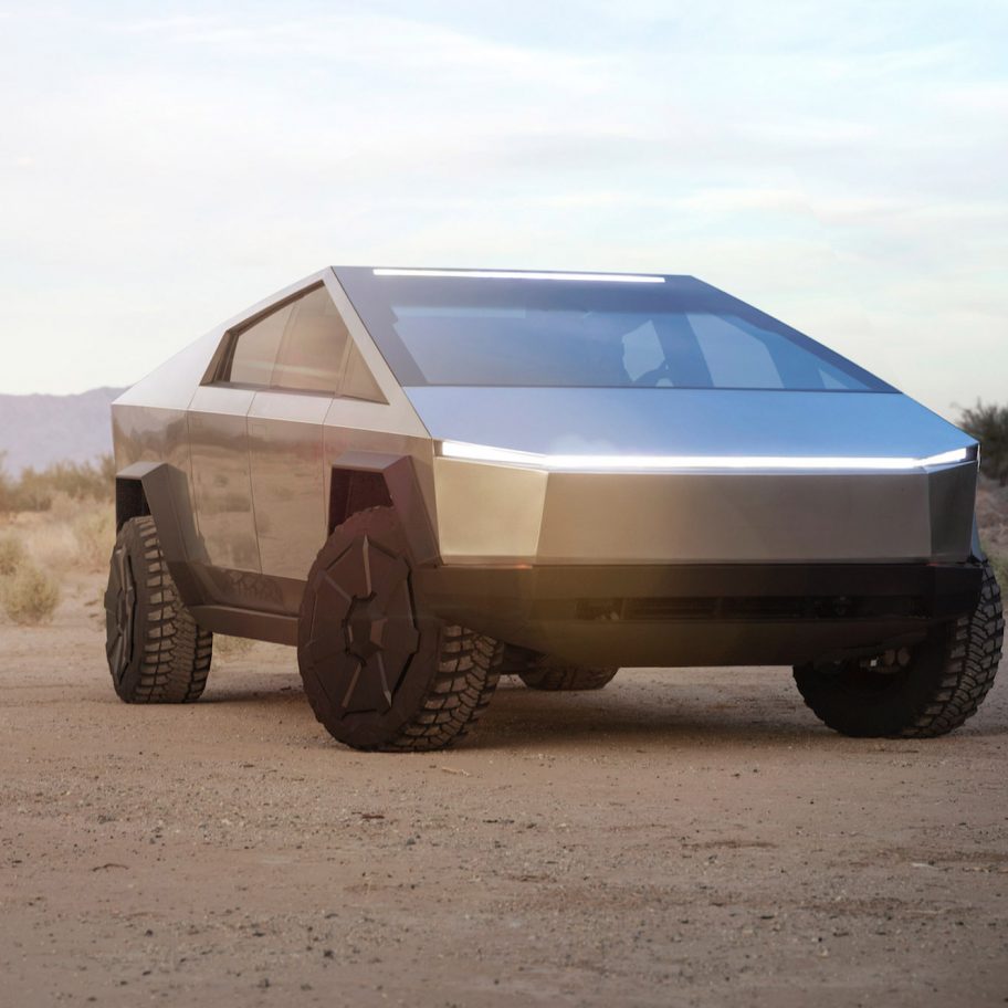 Cybertruck Tesla electric pickup truck