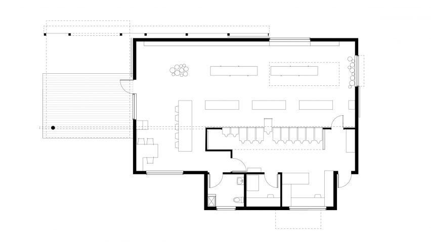 Dockside Cannabis by Graham Baba Architects Plan