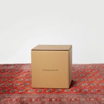 Don't Take This The Wrong Way cardboard box chair