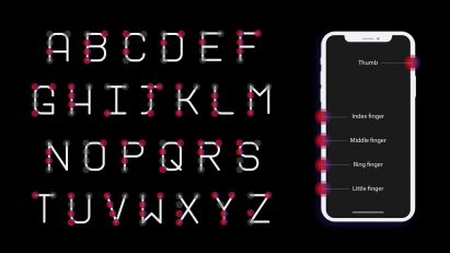 TypeCase keyboard helps people with visual or motor impairments text and type