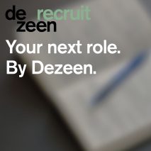 Five exciting job opportunities available via Dezeen Recruit