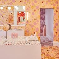 Glossier pop-up shop on London's Floral Street