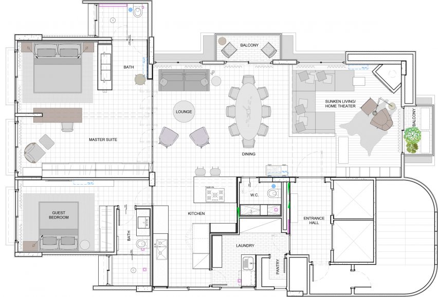GM Apartment by NJ+
