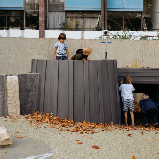Golden Lane Estate playground in London by Muf
