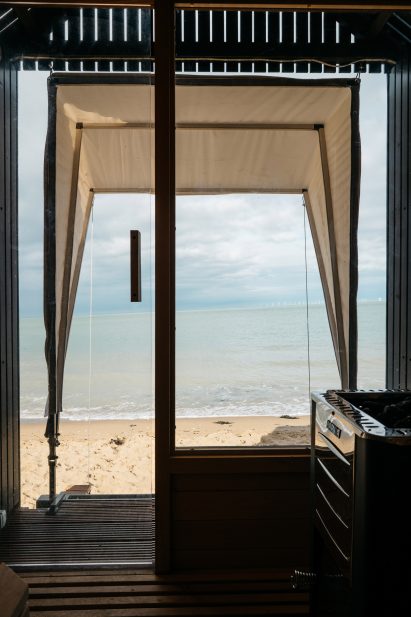 Haeckels-designed sauna in Margate