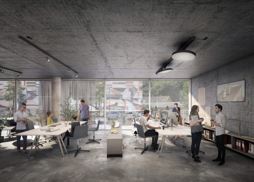 Hammerschmidt office block by Euroboden in Switzerland