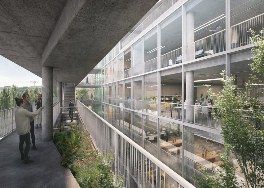 Hammerschmidt office block by Euroboden in Switzerland