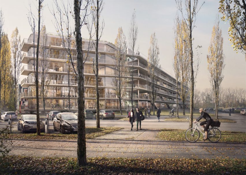 Hammerschmidt office block by Euroboden in Switzerland