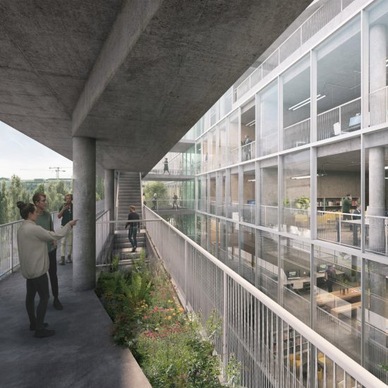 Hammerschmidt office block by Euroboden in Switzerland
