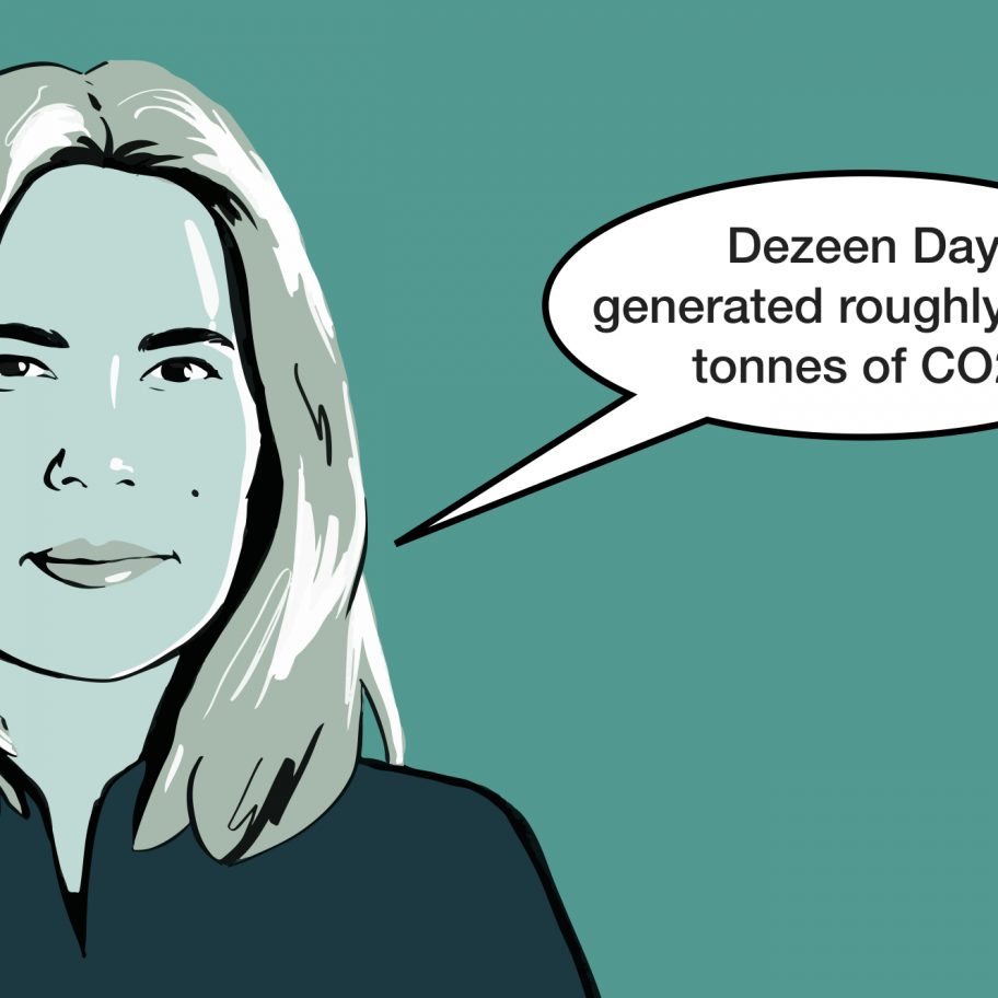 Dezeen Day environmental audit