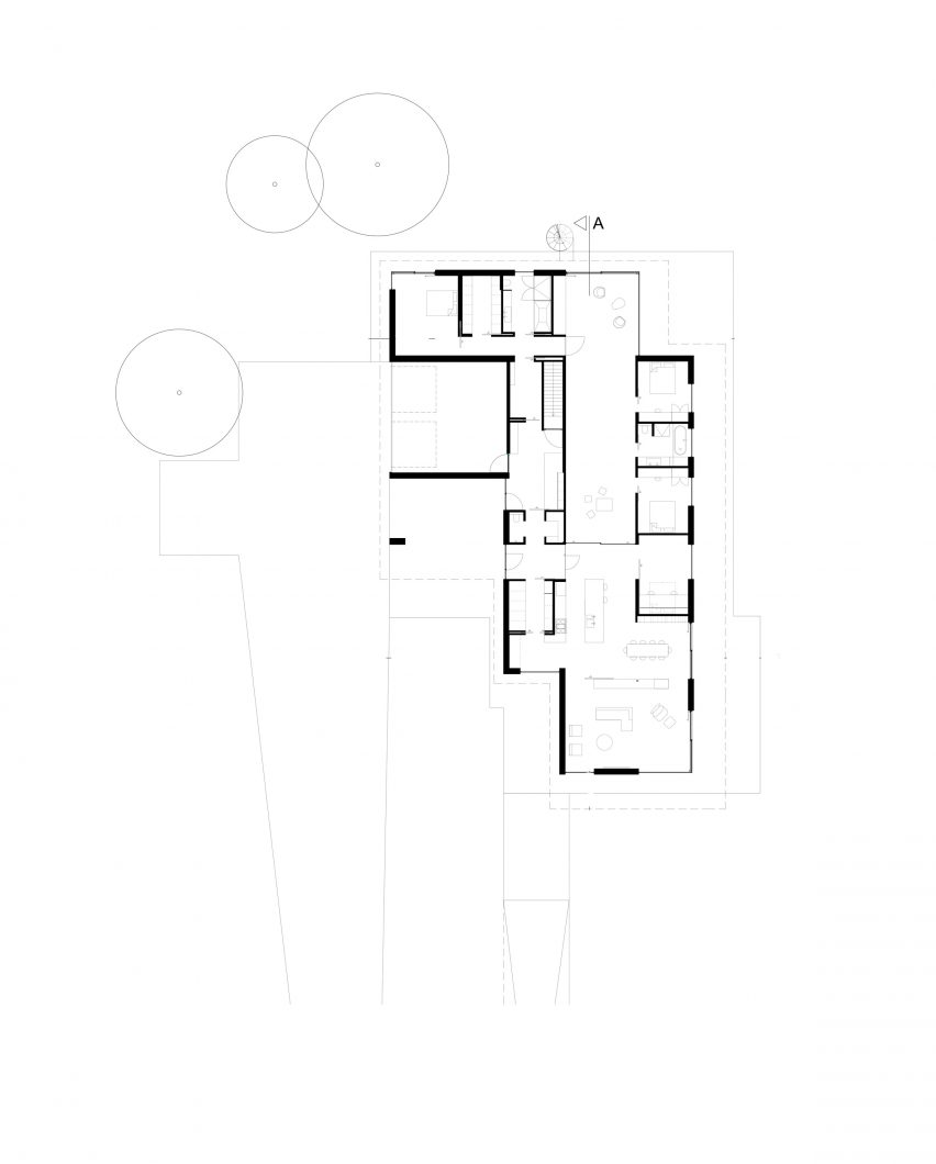 House H by Chris Collaris First Floor Plan
