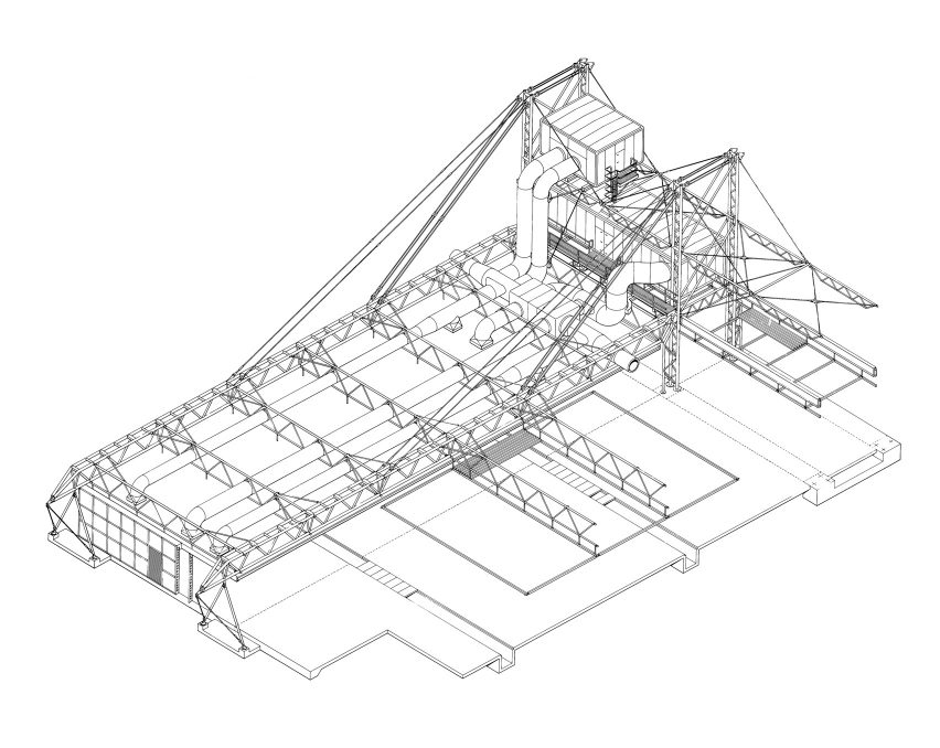 High-tech architecture: Inmos Microprocessor Factory in Wales by Richard Rogers