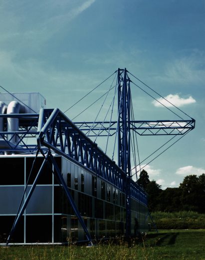 High-tech architecture: Inmos Microprocessor Factory in Wales by Richard Rogers