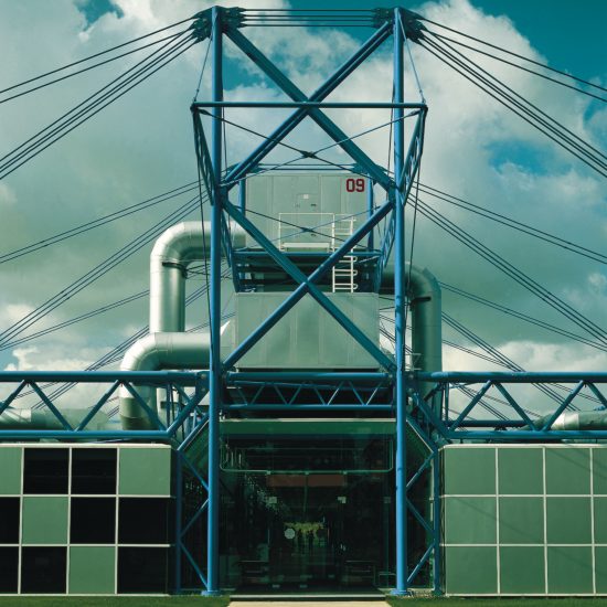 High-tech architecture: Inmos Microprocessor Factory in Wales by Richard Rogers