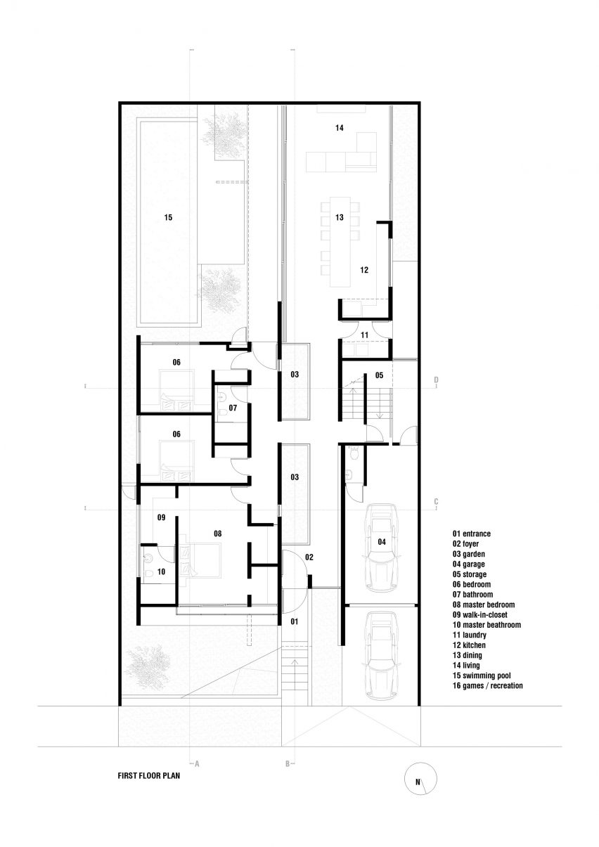 JJ House by Ivan Priatman in Surabaya, Indonesia