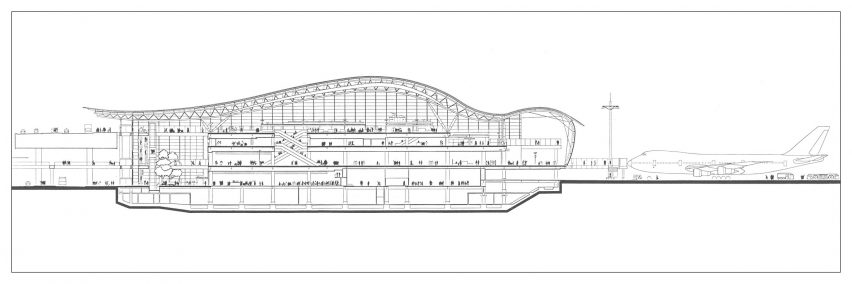 High-tech architecture: Kansai International Airport by Renzo Piano