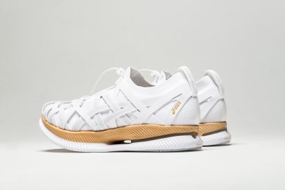 Kengo Kuma unveils first ever trainer design for Asics
