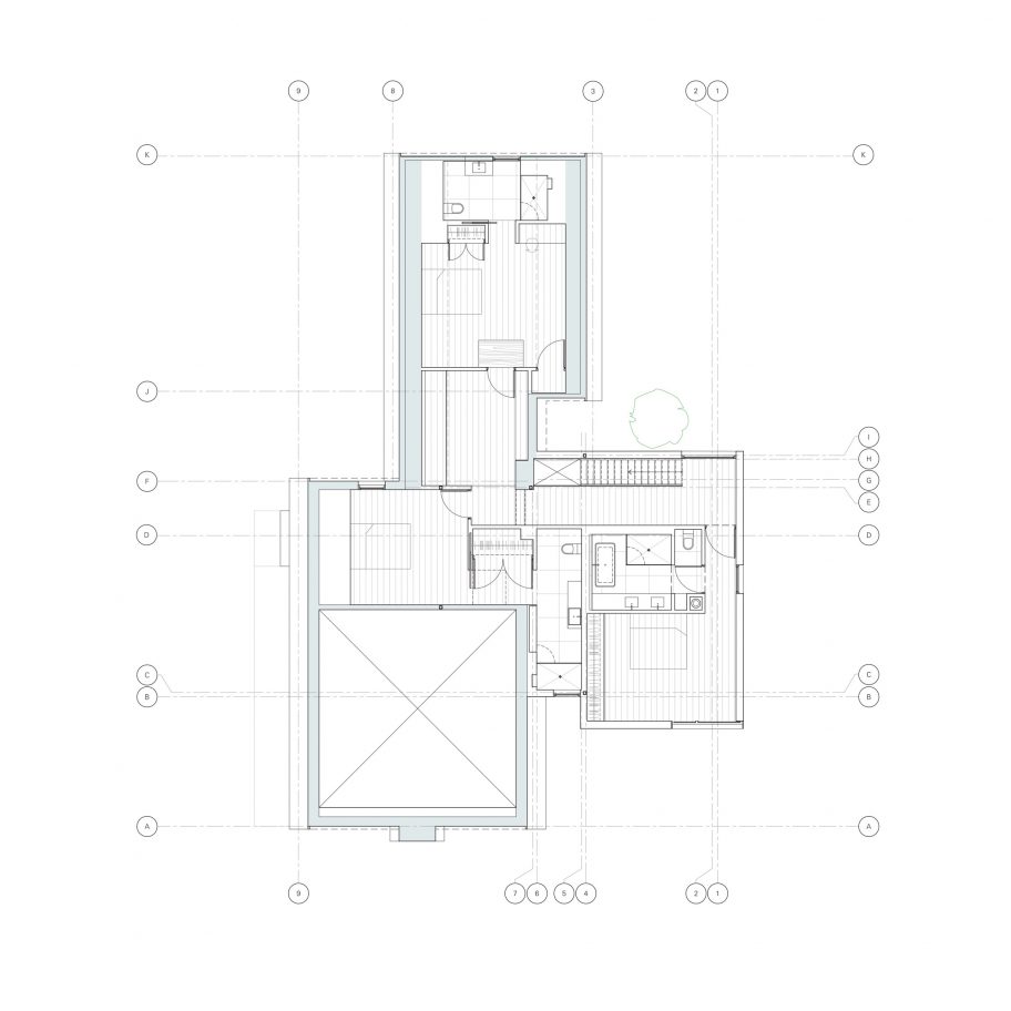 Knowlton Residence by Thomas Balaban Architect First Floor Plan