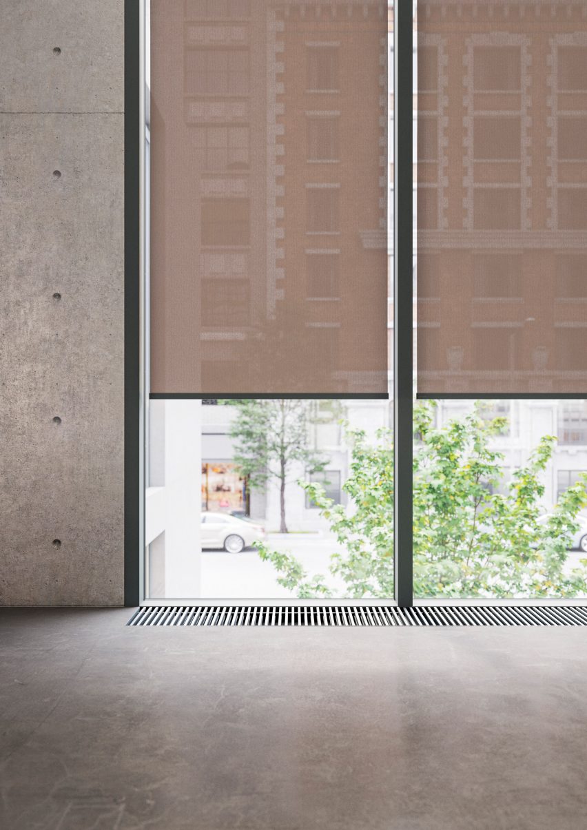 Kvadrat Shade roller blind by Ronan and Erwan Bouroullec
