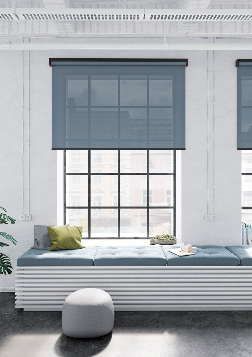 Kvadrat Shade roller blind by Ronan and Erwan Bouroullec