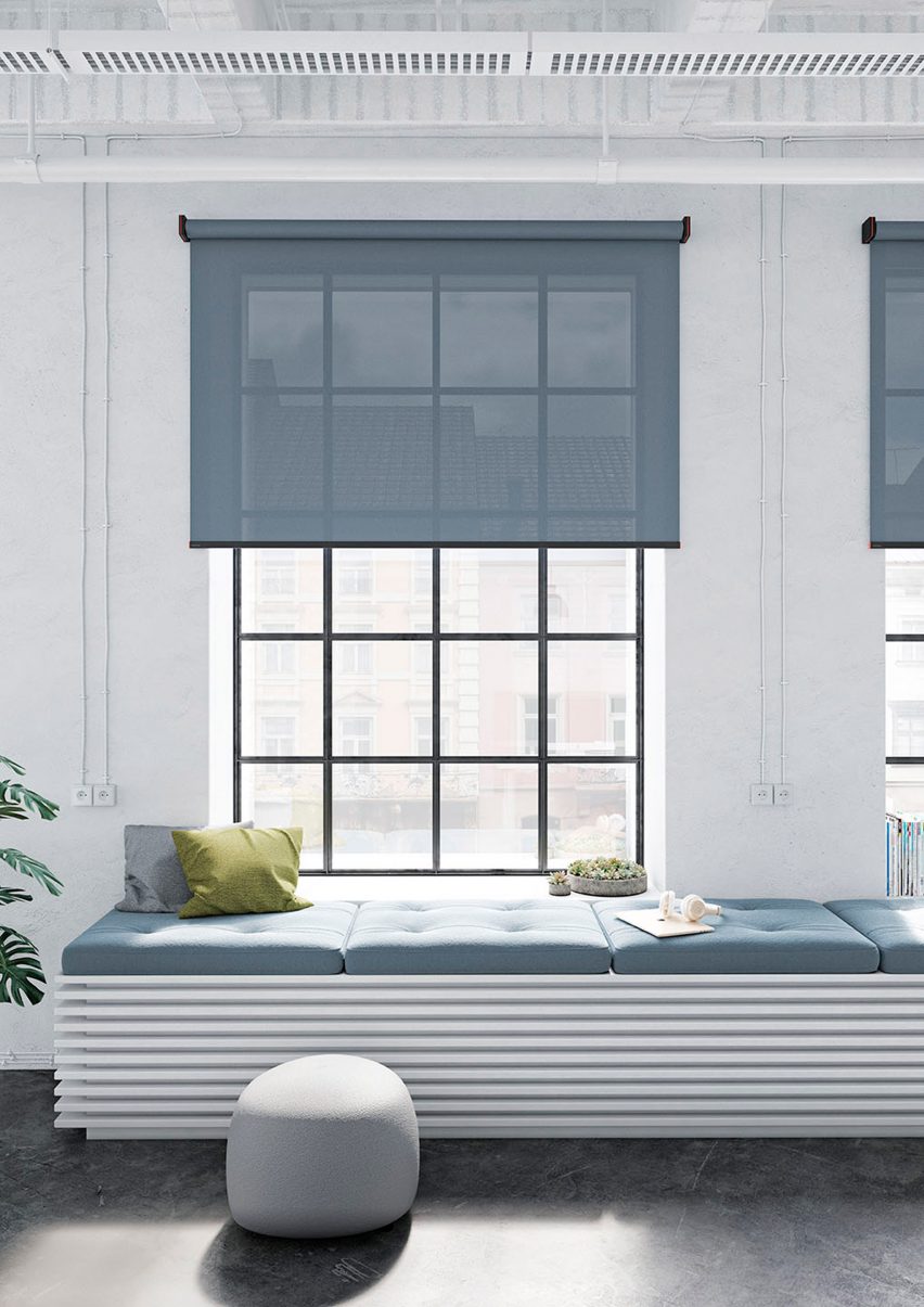 Kvadrat Shade roller blind by Ronan and Erwan Bouroullec