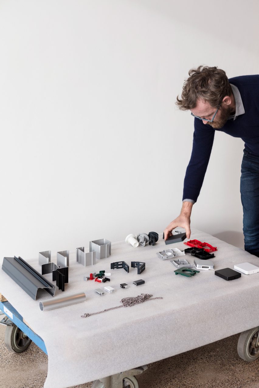Kvadrat Shade roller blind by Ronan and Erwan Bouroullec