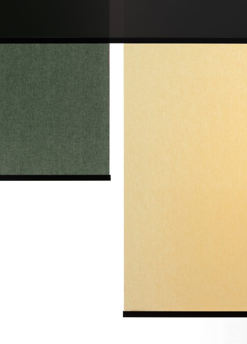 Kvadrat Shade roller blind by Ronan and Erwan Bouroullec