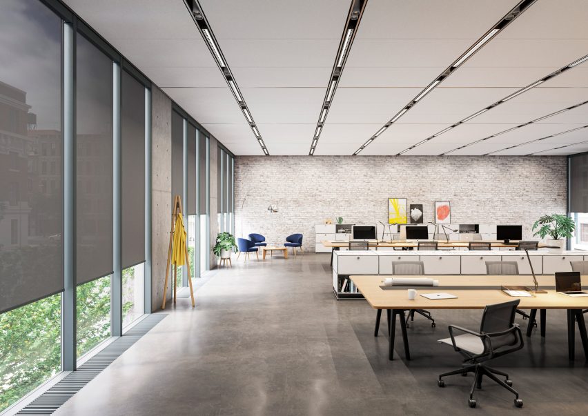 Kvadrat Shade roller blind by Ronan and Erwan Bouroullec