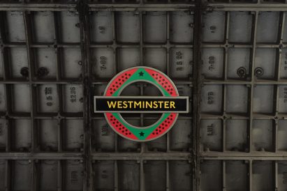 Larry Achiampong overhauls London's tube roundel with pan-African designs