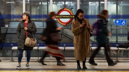 Larry Achiampong overhauls London's tube roundel with pan-African designs