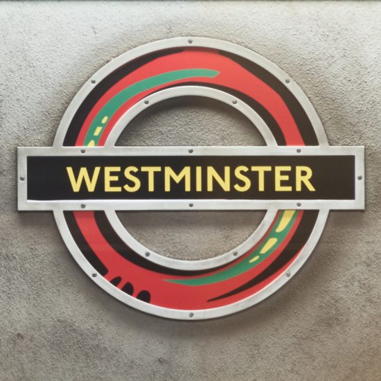 Larry Achiampong overhauls London's tube roundel with pan-African designs