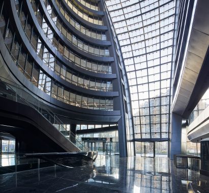 Leeza Soho tower by Zaha Hadid Architects in Beijing, China