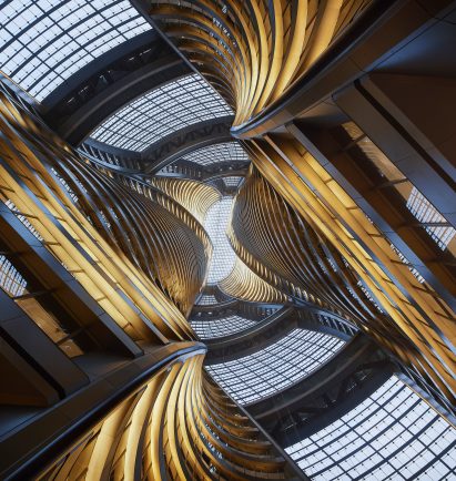 Leeza Soho tower by Zaha Hadid Architects in Beijing, China