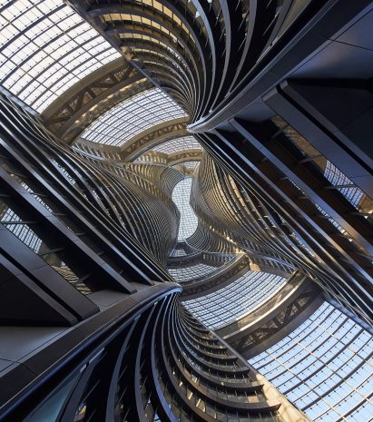 Leeza Soho skyscraper in Beijing by Zaha Hadid Architects