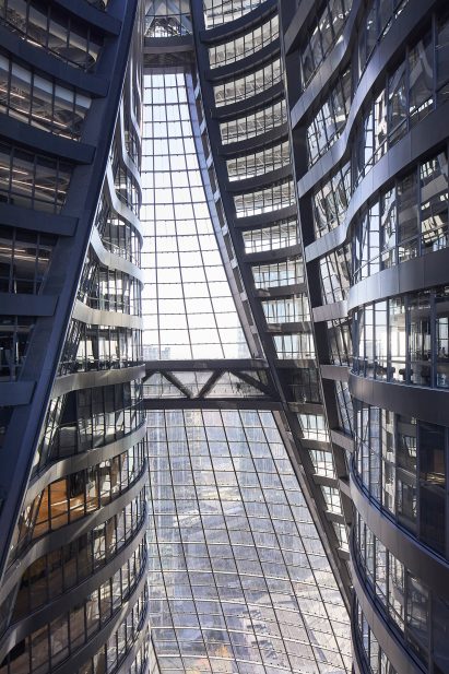 Leeza Soho tower by Zaha Hadid Architects in Beijing, China