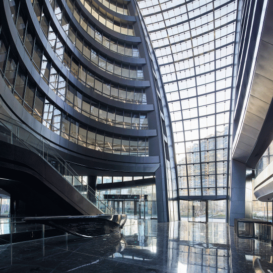Dezeen Weekly features the world’s tallest atrium and Motorola’s revamped flip phone
