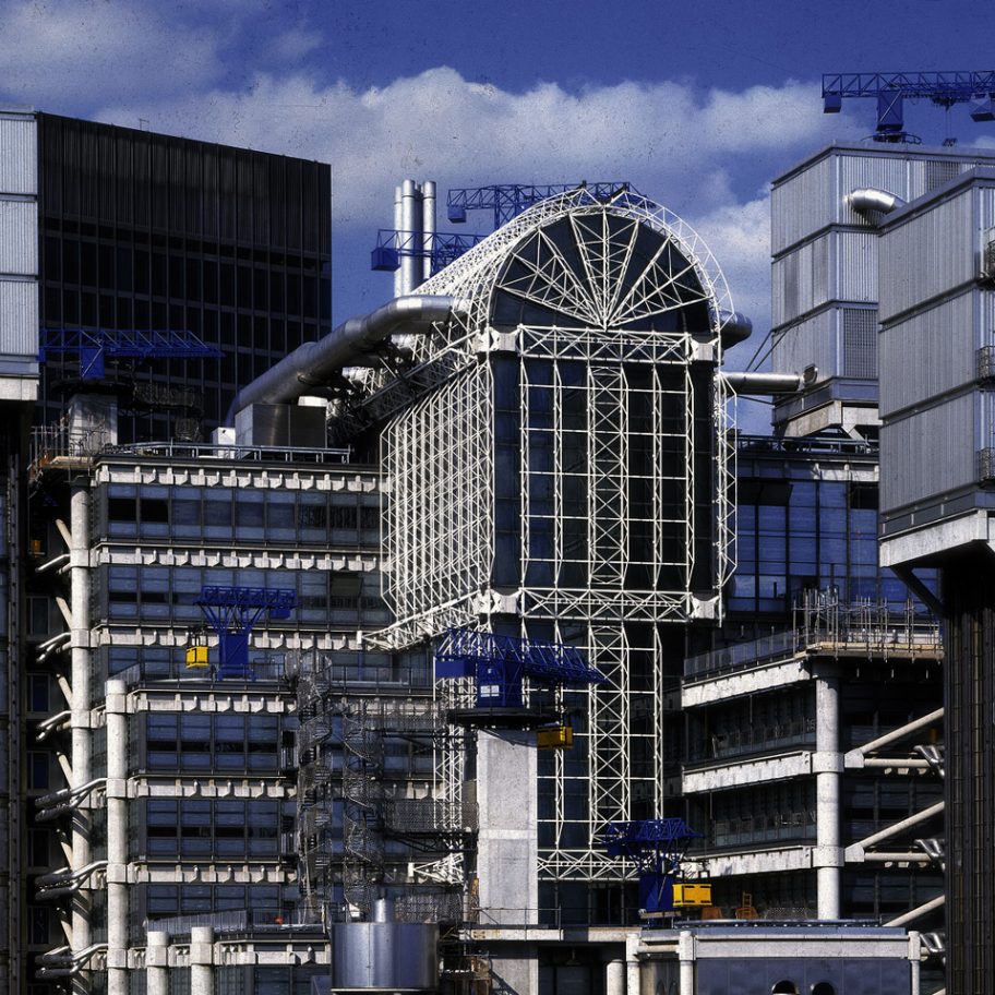 The Lloyd's building in London