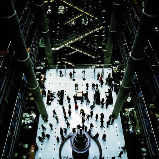 The Underwriting Room in the Lloyd's building