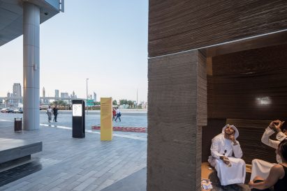 MAS Architecture Studio's wind tower keeps visitors cool without air-conditioning