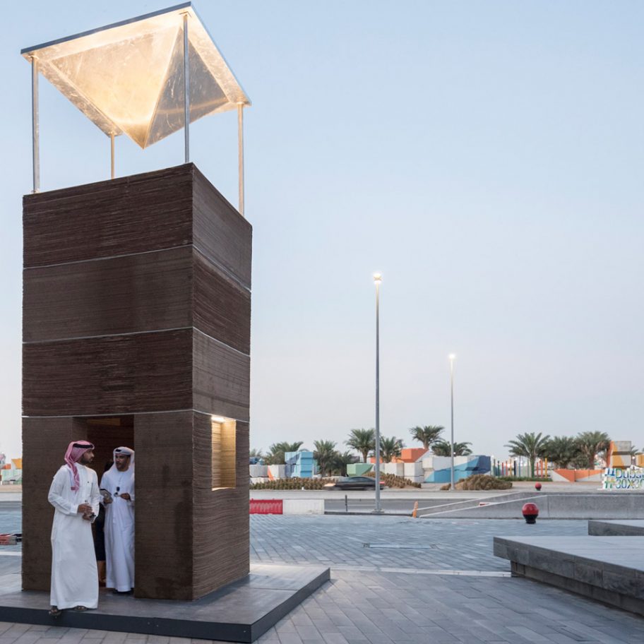 MAS Architecture Studio's wind tower keeps visitors cool without air-conditioning